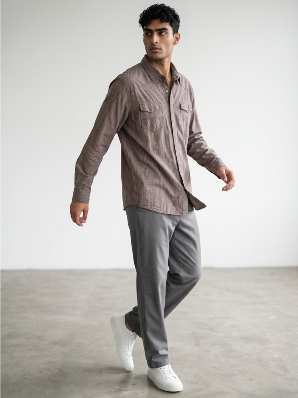 Ecoths by Aventura 100% Organic Cotton, snap down shirt. Size XXL GUC - Picture 3 of 10